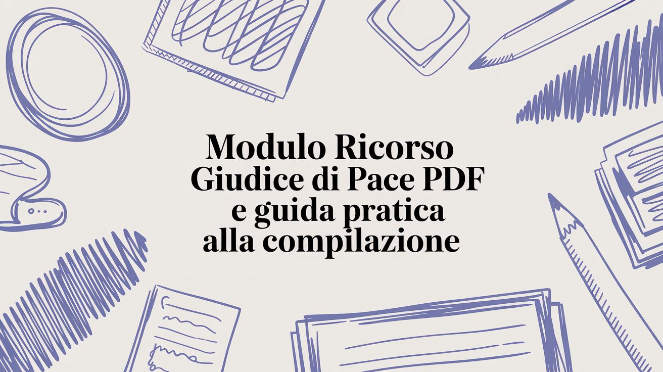 Modulo Ricorso Giudice Di Pace PDF E Guida Pratica Alla Compilazione modulo-ricorso-giudice-di-pace-pdf-e-guida-pratica-alla-compilazione